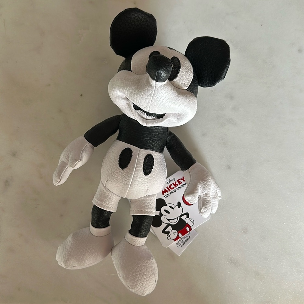 Mickey The True Original Faux Leather Limited Release 10” Plush